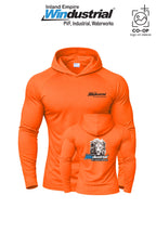 Port & Co™ Performance Pullover Hooded UPF50 Tee - Inland Empire Windustrial