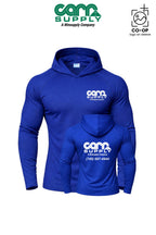 Port & Co™ Performance Pullover Hooded UPF50 Tee - Carr Supply - Lancaster