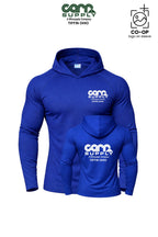 Port & Co™ Performance Pullover Hooded UPF50 Tee - Carr Supply - Tiffin