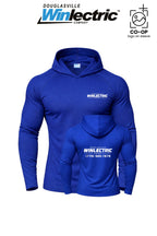 Port & Co™ Performance Pullover Hooded UPF50 Tee - Douglasville Winlectric