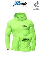 Port & Co™ Performance Pullover Hooded UPF50 Tee - Douglasville Winair
