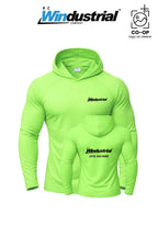 Port & Co™ Performance Pullover Hooded UPF50 Tee - KC Windustrial