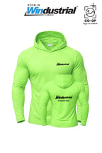 Port & Co™ Performance Pullover Hooded UPF50 Tee - Rocklin Windustrial
