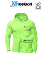 Port & Co™ Performance Pullover Hooded UPF50 Tee - Memphis Winnelson