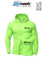 Port & Co™ Performance Pullover Hooded UPF50 Tee - Edwardsville Winsupply