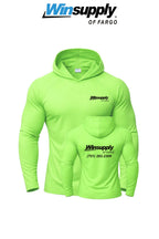 Port & Co™ Performance Pullover Hooded UPF50 Tee - Winsupply of Fargo