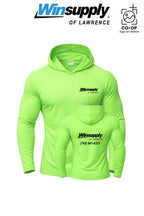 Port & Co™ Performance Pullover Hooded UPF50 Tee - Winsupply of Lawrence