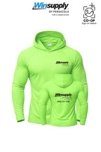 Port & Co™ Performance Pullover Hooded UPF50 Tee - Winsupply Pensacola Fire & Fabrication