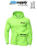 Port & Co™ Performance Pullover Hooded UPF50 Tee - Winsupply of Portland