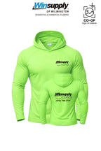 Port & Co™ Performance Pullover Hooded UPF50 Tee - Winsupply of Wilmington