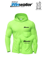 Port & Co™ Performance Pullover Hooded UPF50 Tee - Memphis Winwater
