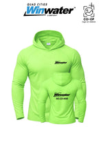 Port & Co™ Performance Pullover Hooded UPF50 Tee - Quad Cities Winwater