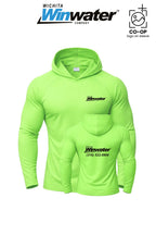 Port & Co™ Performance Pullover Hooded UPF50 Tee - Wichita Winwater