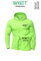 Port & Co™ Performance Pullover Hooded UPF50 Tee - Wyatt Irrigation of Santa Rosa