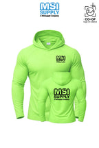 Port & Co™ Performance Pullover Hooded UPF50 Tee - MSI Supply Houston