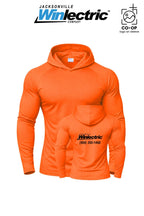 Port & Co™ Performance Pullover Hooded UPF50 Tee - Jacksonville Winlectric