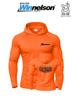 Port & Co™ Performance Pullover Hooded UPF50 Tee - Boulder Winnelson