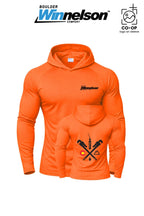 Port & Co™ Performance Pullover Hooded UPF50 Tee - Boulder Winnelson