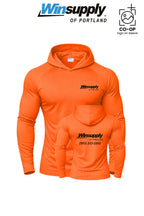 Port & Co™ Performance Pullover Hooded UPF50 Tee - Winsupply of Portland