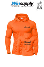 Port & Co™ Performance Pullover Hooded UPF50 Tee - Winsupply of West Hartford