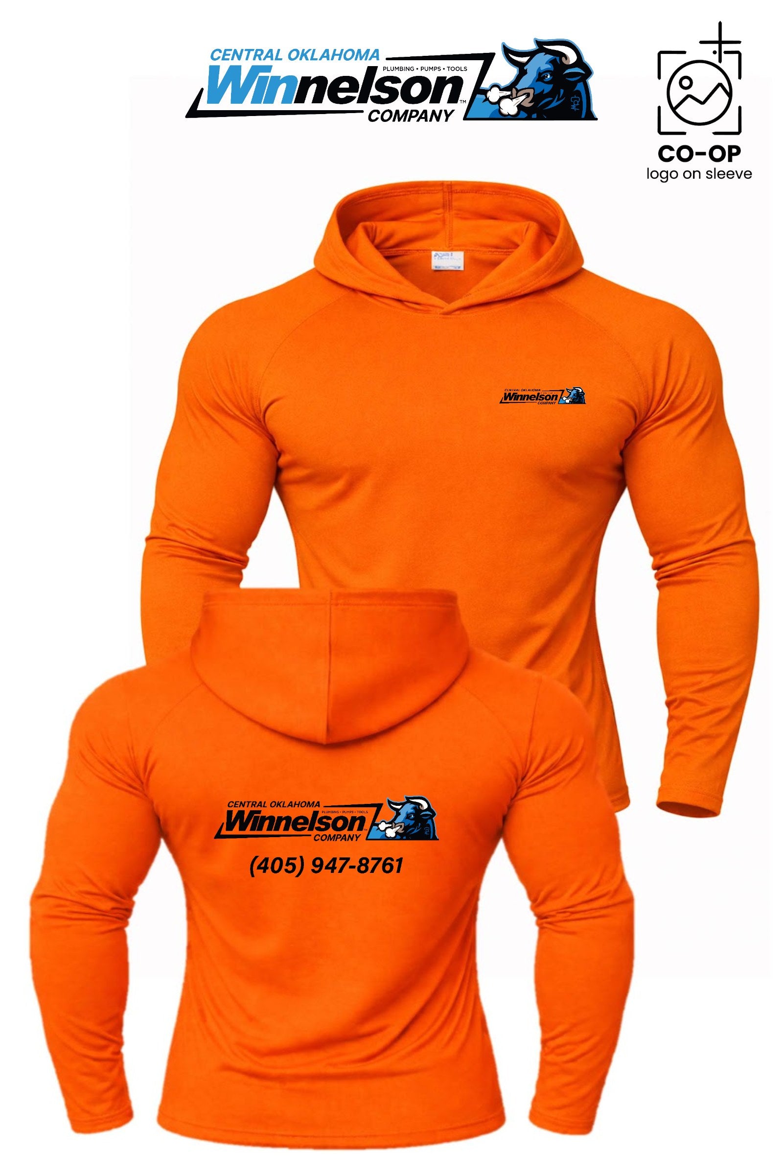 Port & Co™ Performance Pullover Hooded UPF50 Tee - Winnelson Central Oklahoma