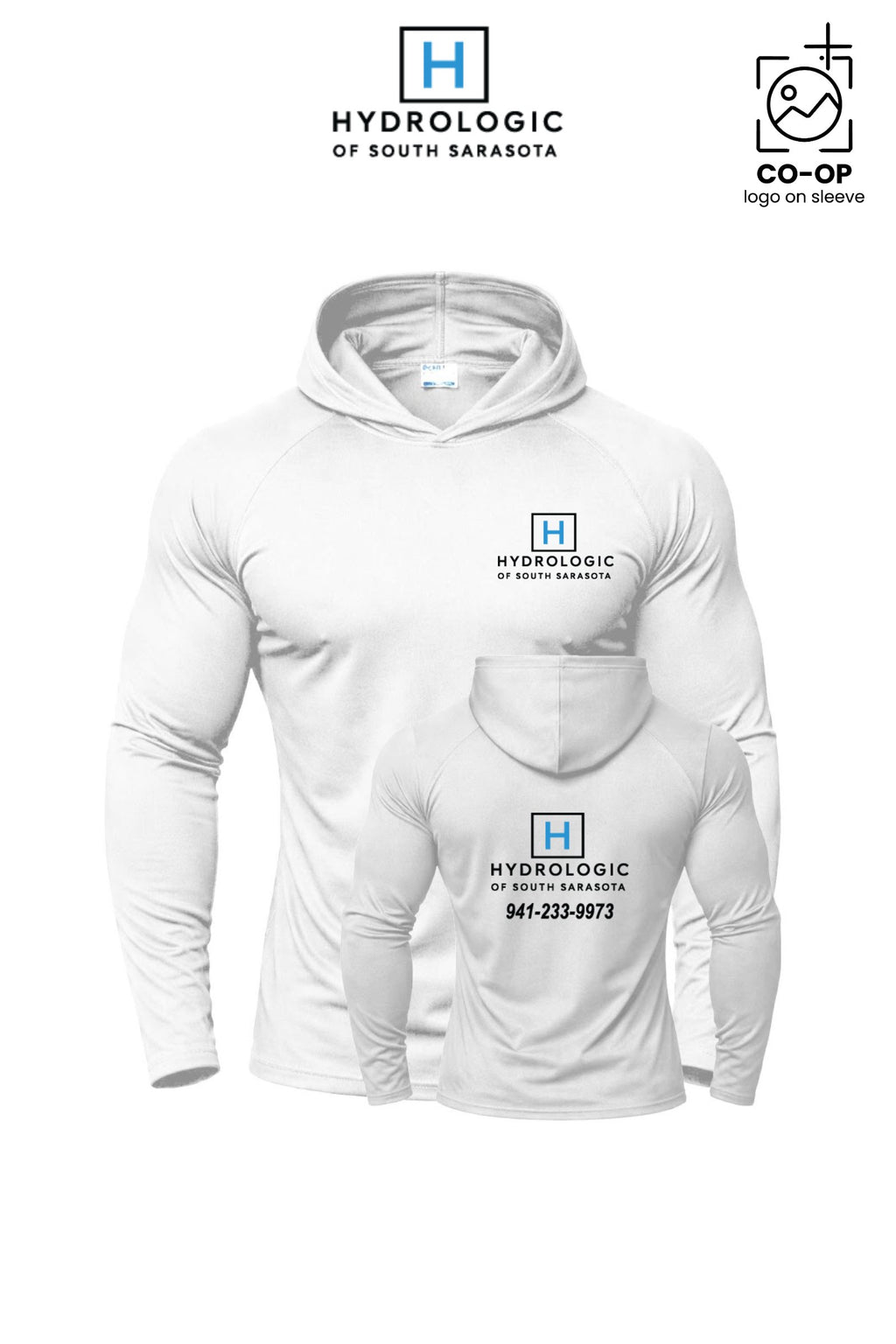 Port & Co™ Performance Pullover Hooded UPF50 Tee - Winsupply Sarasota FL Co.