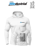Port & Co™ Performance Pullover Hooded UPF50 Tee - Sidney Windustrial