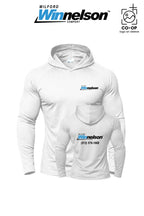 Port & Co™ Performance Pullover Hooded UPF50 Tee - Milford Winnelson