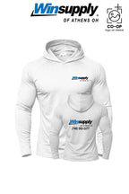 Port & Co™ Performance Pullover Hooded UPF50 Tee - Winsupply of Athens OH