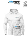Port & Co™ Performance Pullover Hooded UPF50 Tee - Winsupply of Cheyenne