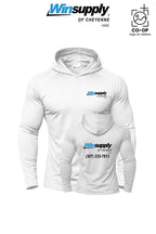 Port & Co™ Performance Pullover Hooded UPF50 Tee - Winsupply of Cheyenne