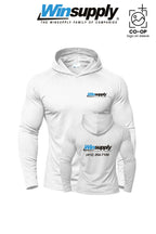 Port & Co™ Performance Pullover Hooded UPF50 Tee - Winsupply of Coraopolis