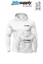 Port & Co™ Performance Pullover Hooded UPF50 Tee - Winsupply of Dickson
