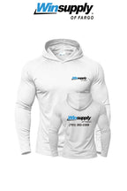 Port & Co™ Performance Pullover Hooded UPF50 Tee - Winsupply of Fargo