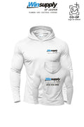 Port & Co™ Performance Pullover Hooded UPF50 Tee - Winsupply of Jasper