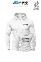 Port & Co™ Performance Pullover Hooded UPF50 Tee - Winsupply of Jasper