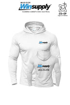 Port & Co™ Performance Pullover Hooded UPF50 Tee - Madison Winsupply