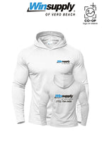 Port & Co™ Performance Pullover Hooded UPF50 Tee - Winsupply of Vero Beach