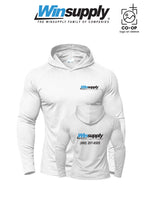 Port & Co™ Performance Pullover Hooded UPF50 Tee - Winsupply of West Hartford