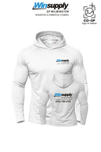 Port & Co™ Performance Pullover Hooded UPF50 Tee - Winsupply of Wilmington