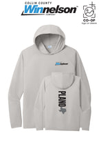 Port & Co™ Performance Pullover Hooded UPF50 Tee - Collin County Winnelson