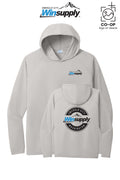 Port & Co™ Performance Pullover Hooded UPF50 Tee - Winsupply Emerald City