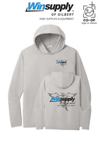 Port & Co™ Performance Pullover Hooded UPF50 Tee - Winsupply of Gilbert