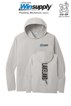 Port & Co™ Performance Pullover Hooded UPF50 Tee - Lakeland Winsupply