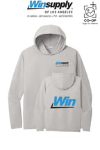 Port & Co™ Performance Pullover Hooded UPF50 Tee - Winsupply of Los Angeles