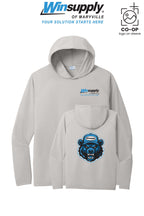 Port & Co™ Performance Pullover Hooded UPF50 Tee - Winsupply of Maryville