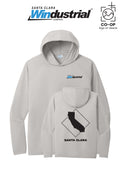 Port & Co™ Performance Pullover Hooded UPF50 Tee - Santa Clara Windustrial