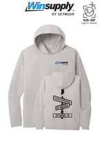 Port & Co™ Performance Pullover Hooded UPF50 Tee - Winsupply of Seymour IN