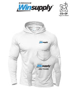 Port & Co™ Performance Pullover Hooded UPF50 Tee - Birmingham Winsupply