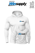 Port & Co™ Performance Pullover Hooded UPF50 Tee - Wichita Winsupply